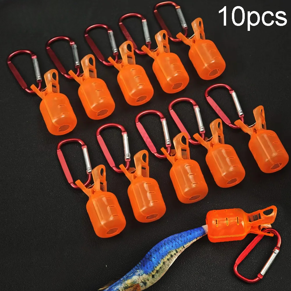 10pcs Squid Jig Hook Protector - Fishing Hook Offset บทวิจารณ์และราคา