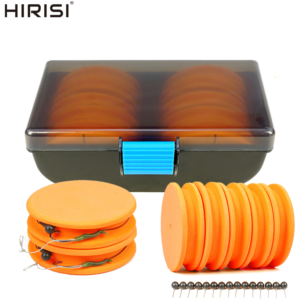 Fishing Line Box - HIRISI 10Pcs/Box EVA Foam Fishing Line