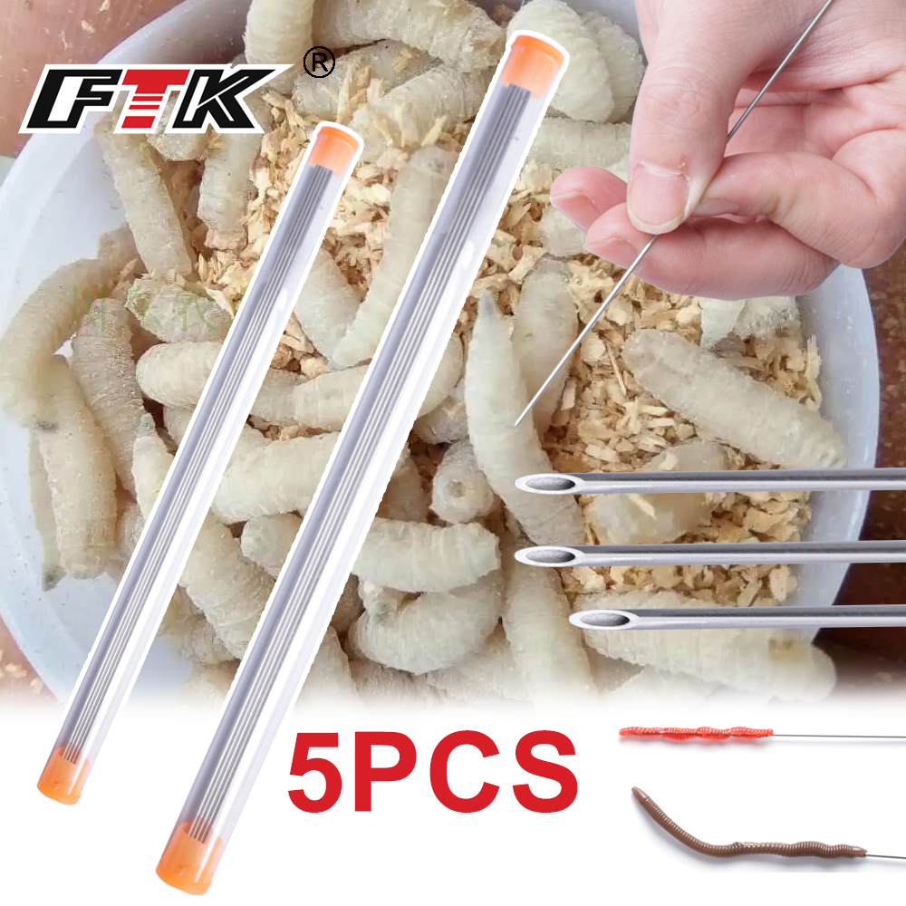 FTK Earthworm Hooking Needle S - Fishing Hook Stainless Steel บทวิจารณ์และราคา