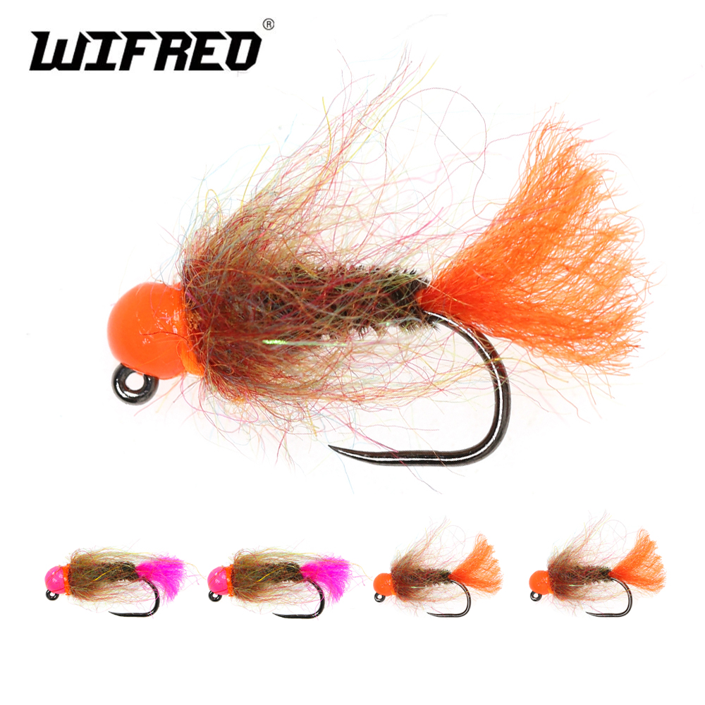 Wifreo 12pcs Tungsten Beadhead - Fishing Hook Barbless บทวิจารณ์และราคา