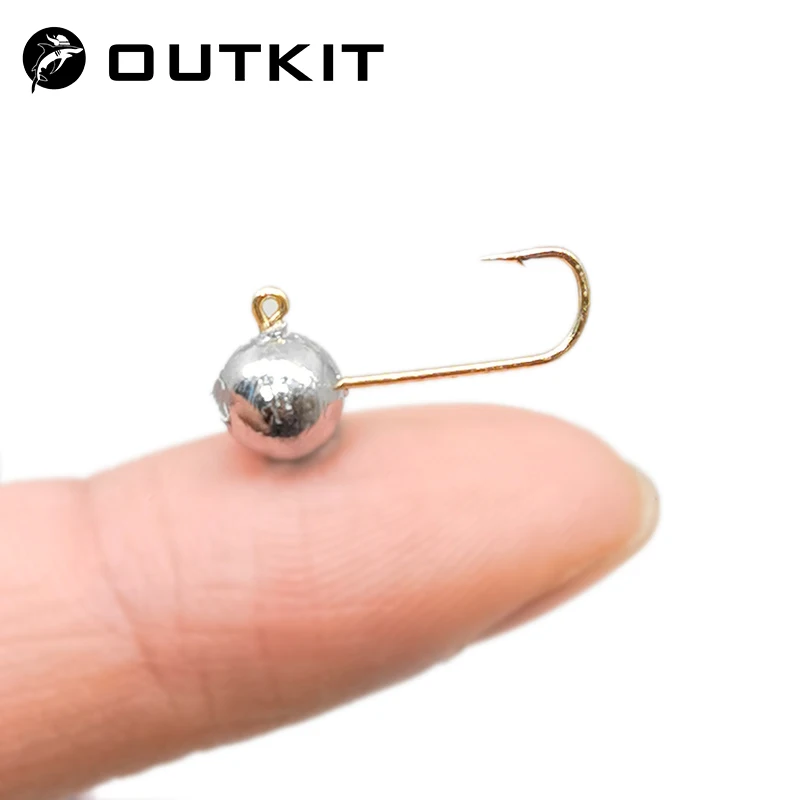 OUTKIT 10pcs Mini Jig Head Hoo - Fishing Hook Assortment บทวิจารณ์และราคา