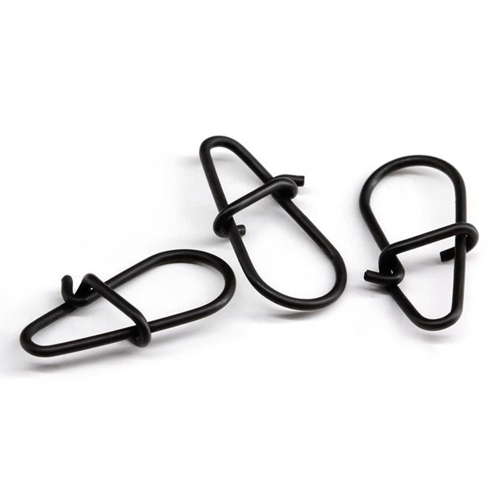 100Pcs/lot Matte black Snap Fi - Fishing Hook Stainless Steel บทวิจารณ์และราคา