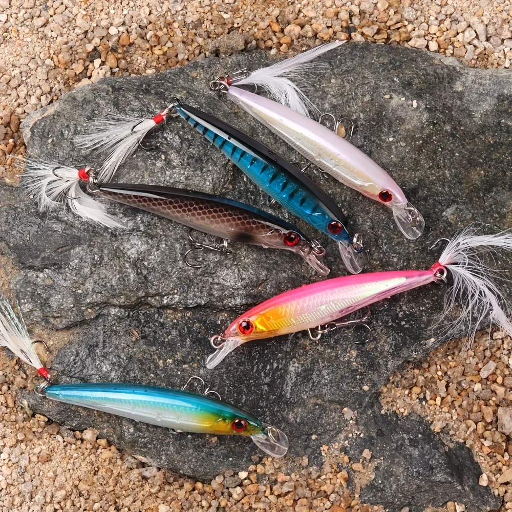 Laser 3D Eyes Bionic Minnow Fi - Fishing Hook บทวิจารณ์และราคา