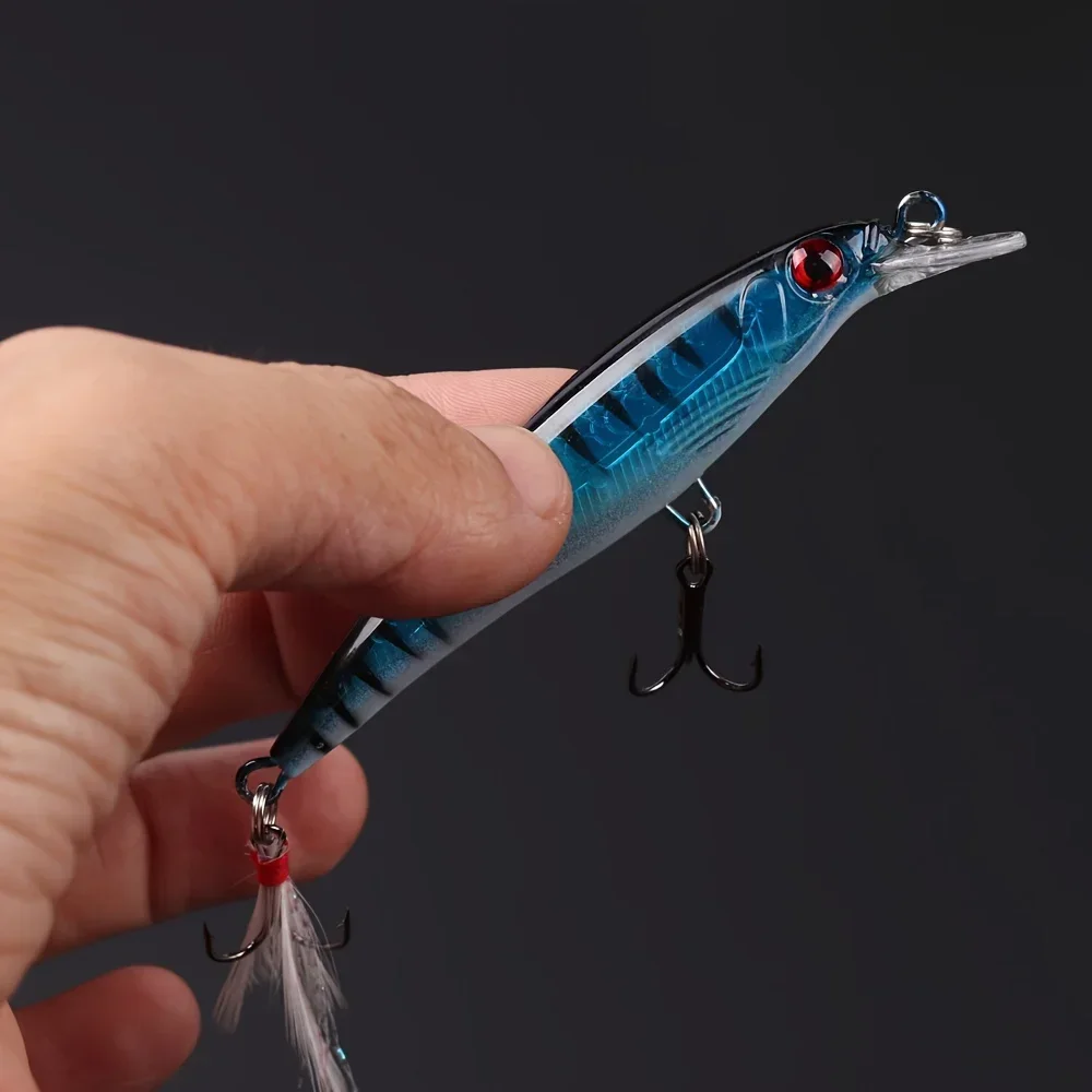 Laser 3D Eyes Bionic Minnow Fi - Fishing Hook บทวิจารณ์และราคา