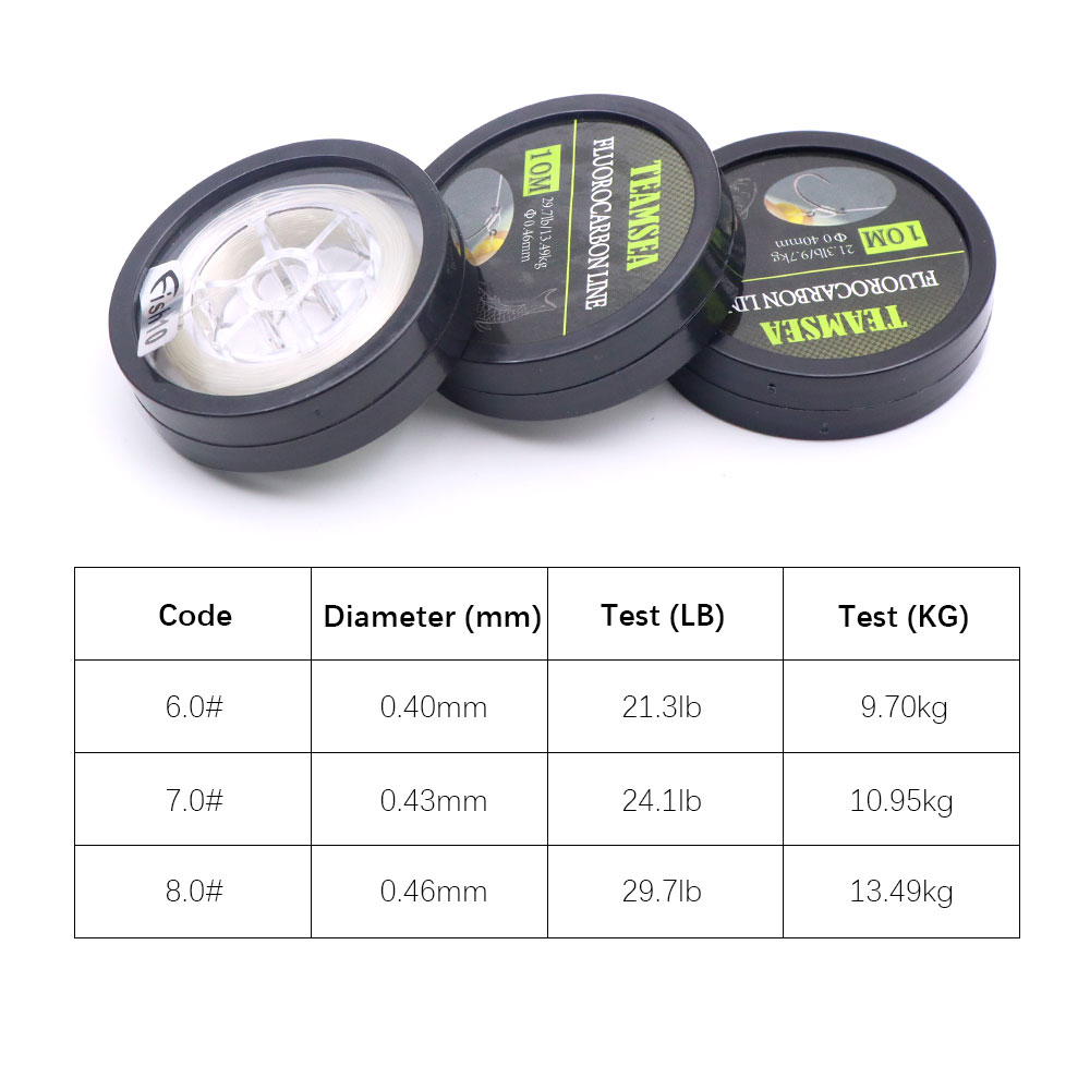 10m Fluorocarbon Coating Carp  - Fluorocarbon Line avaliação e preço