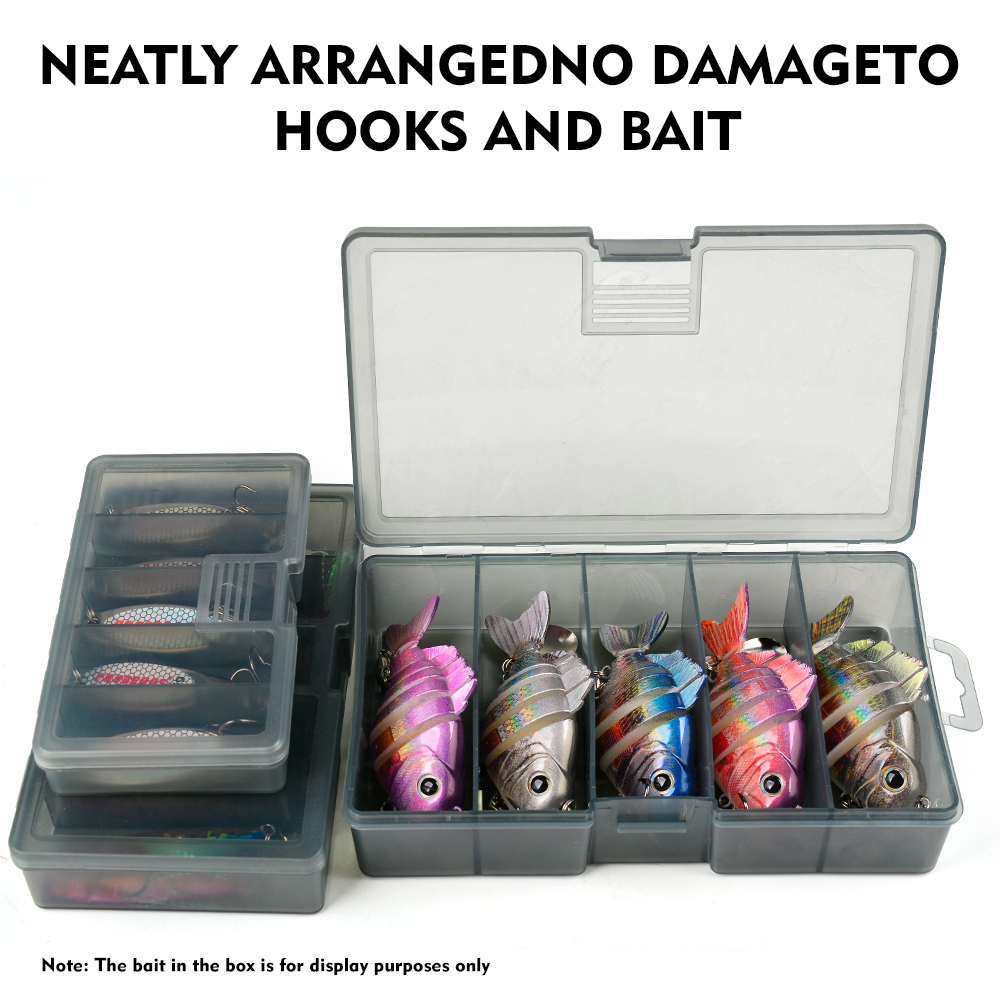 PROBEROS Fishing Tackle Box La - Fishing Hook Size บทวิจารณ์และราคา