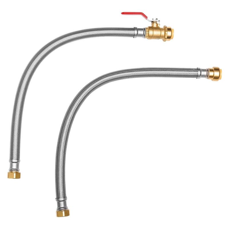 Water Heater Kit, Push-Fit Val - Braided Line avaliação e preço
