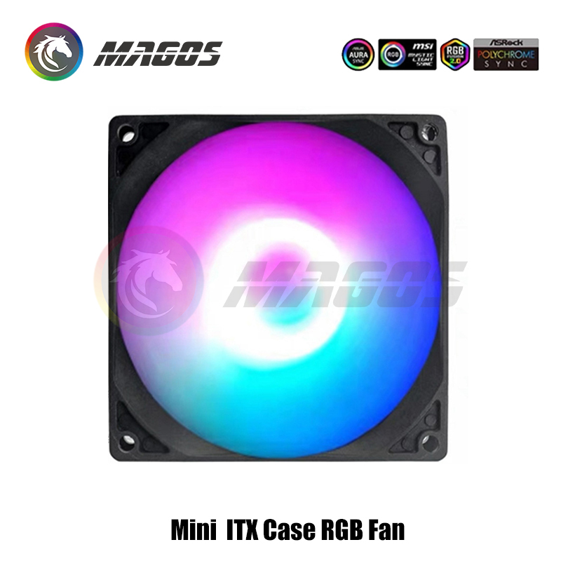Mini ITX Case ARGB Fan 8cm 9cm - Fly Line avaliação e preço