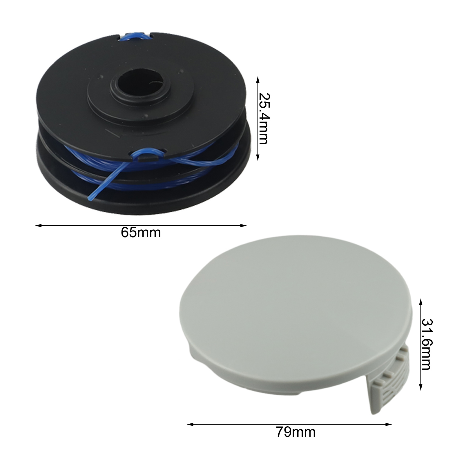 4pc/8pc String Trimmer Replace - Tippet Line avaliação e preço