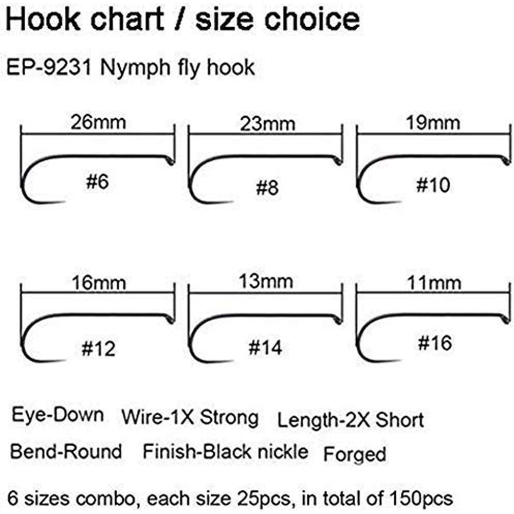 Aventik Eupheng 100PCS Competi - Fishing Hook Barbless บทวิจารณ์และราคา
