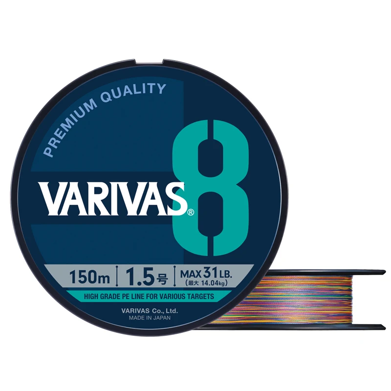 Original VARIVAS 8X Braided -  - Copolymer Line avaliação e preço