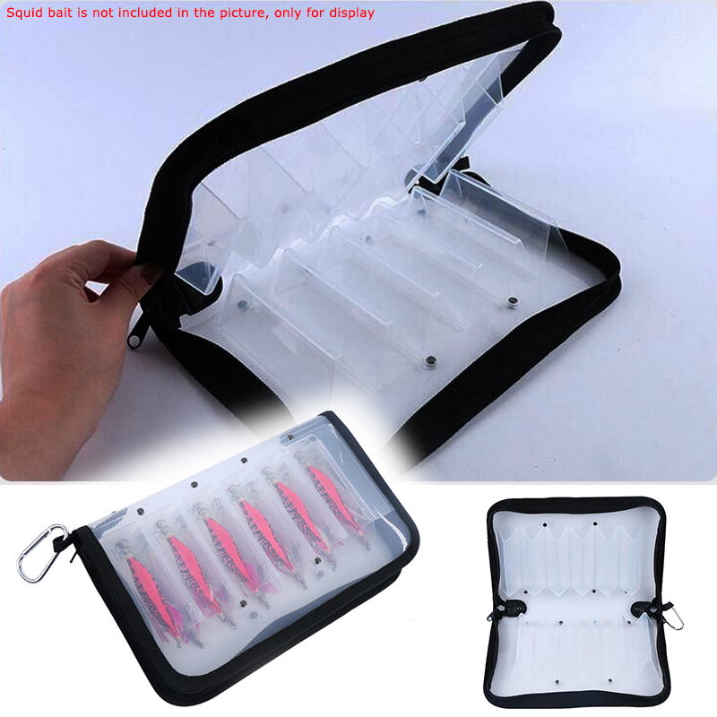 Plastic Transparent Visual Squ - Fishing Hook Jig บทวิจารณ์และราคา