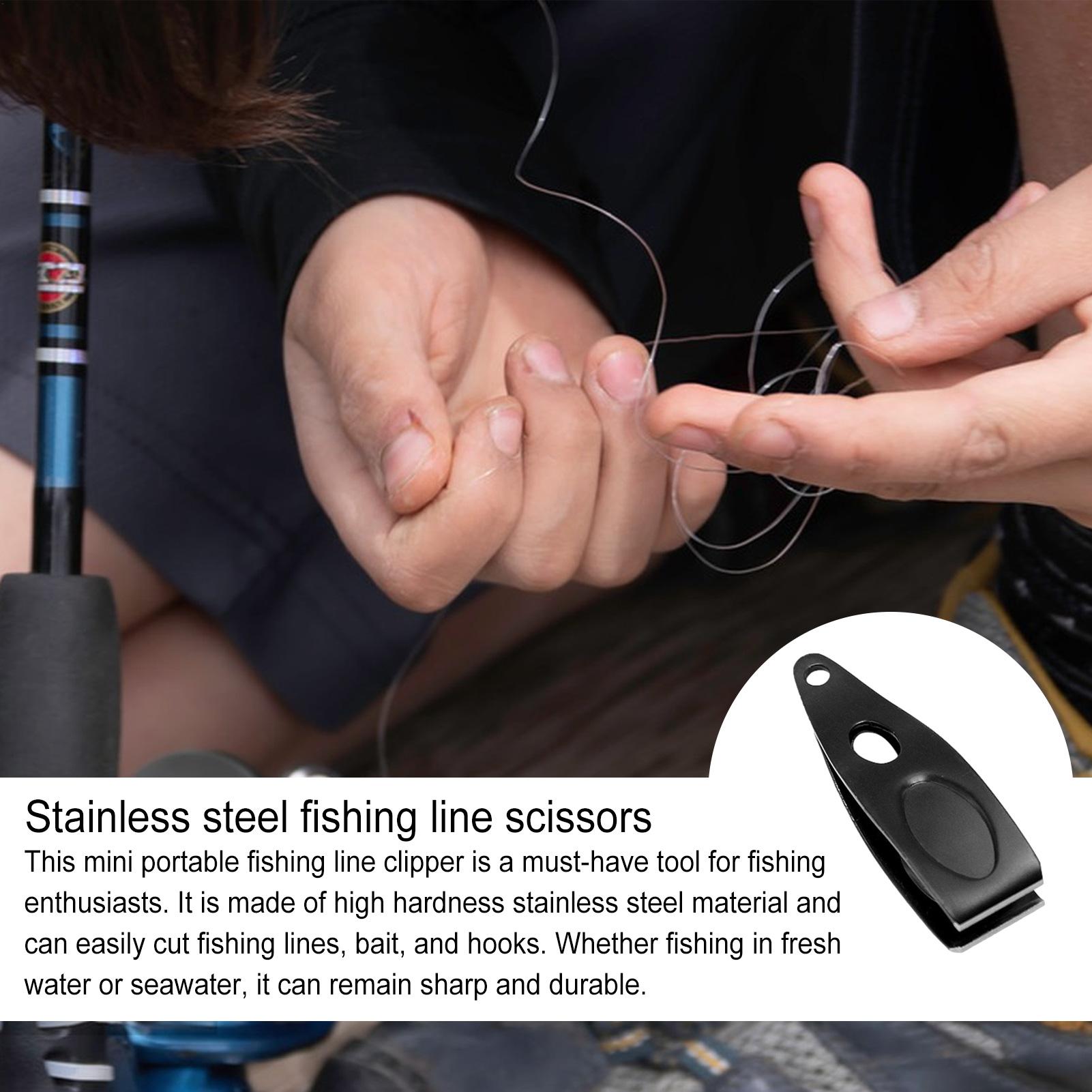 Lightweight Mini Line Cutter w - Fishing Line Winder avaliação e preço