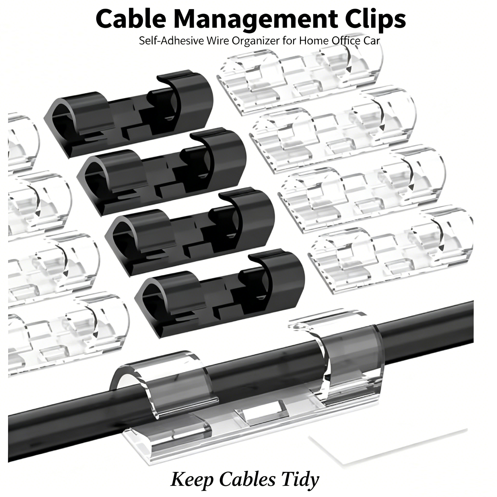 Cable Organizer Clips Cable Ma - Tippet Line avaliação e preço