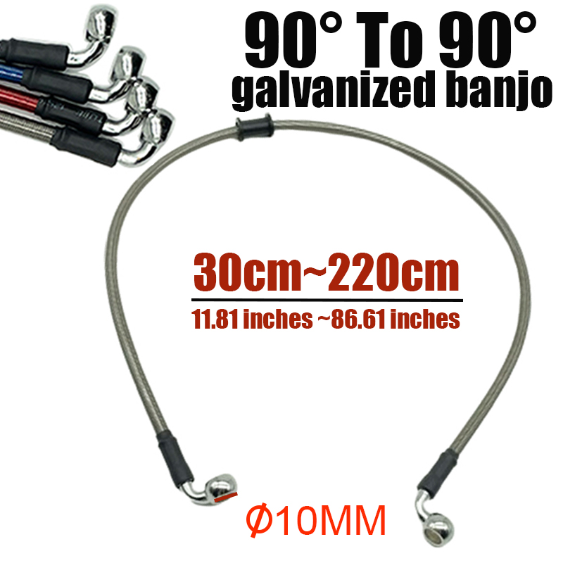 10mm 90 Degree Motorcycle Dirt - Braided Line avaliação e preço