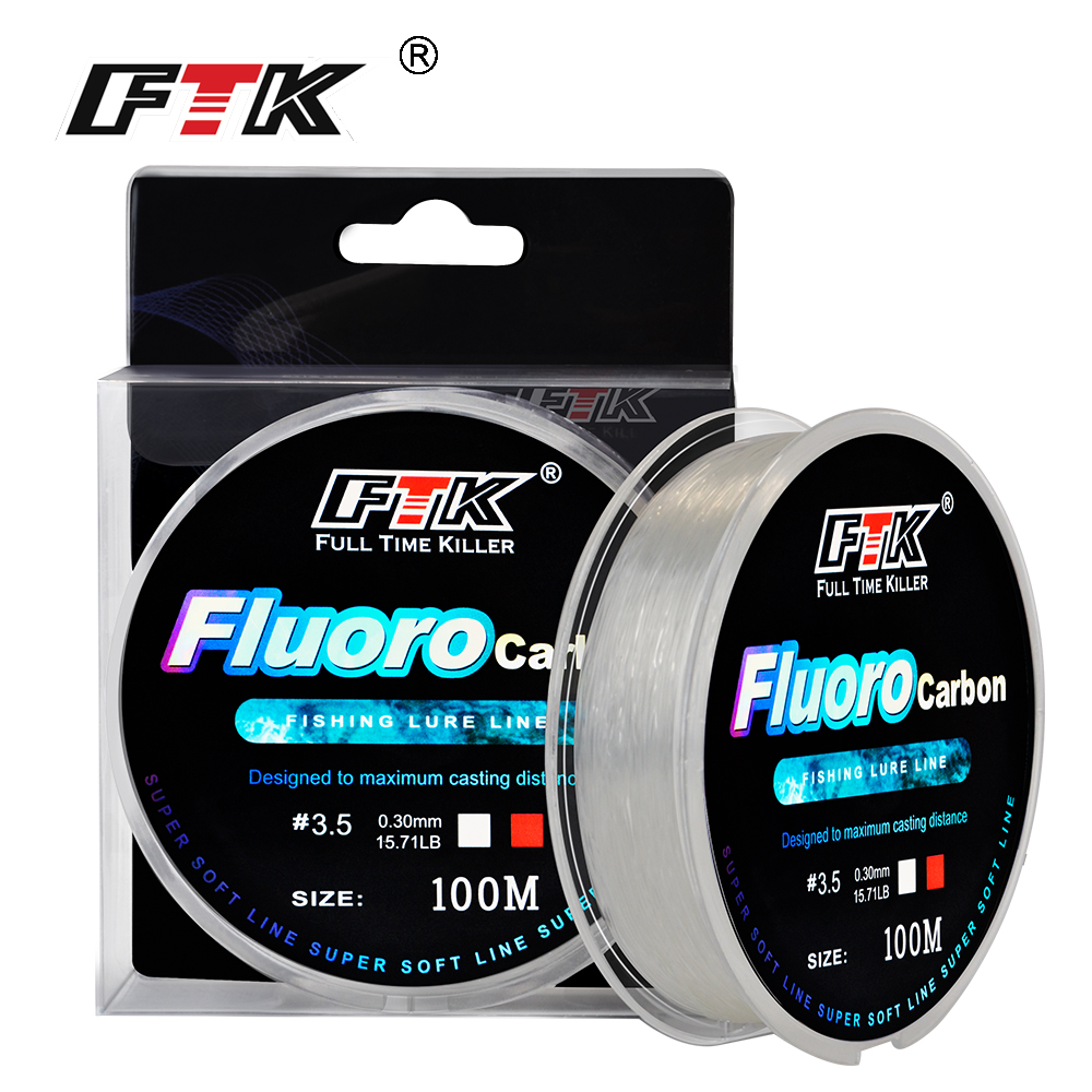 FTK 100M Fluorocarbon Fishing  - Fluorocarbon Line avaliação e preço