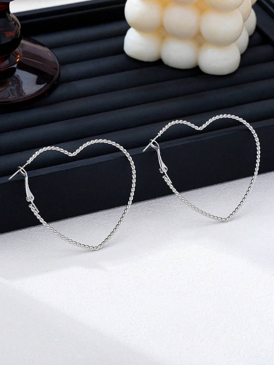 1 Pair Braided Line Heart Shap - Braided Line avaliação e preço
