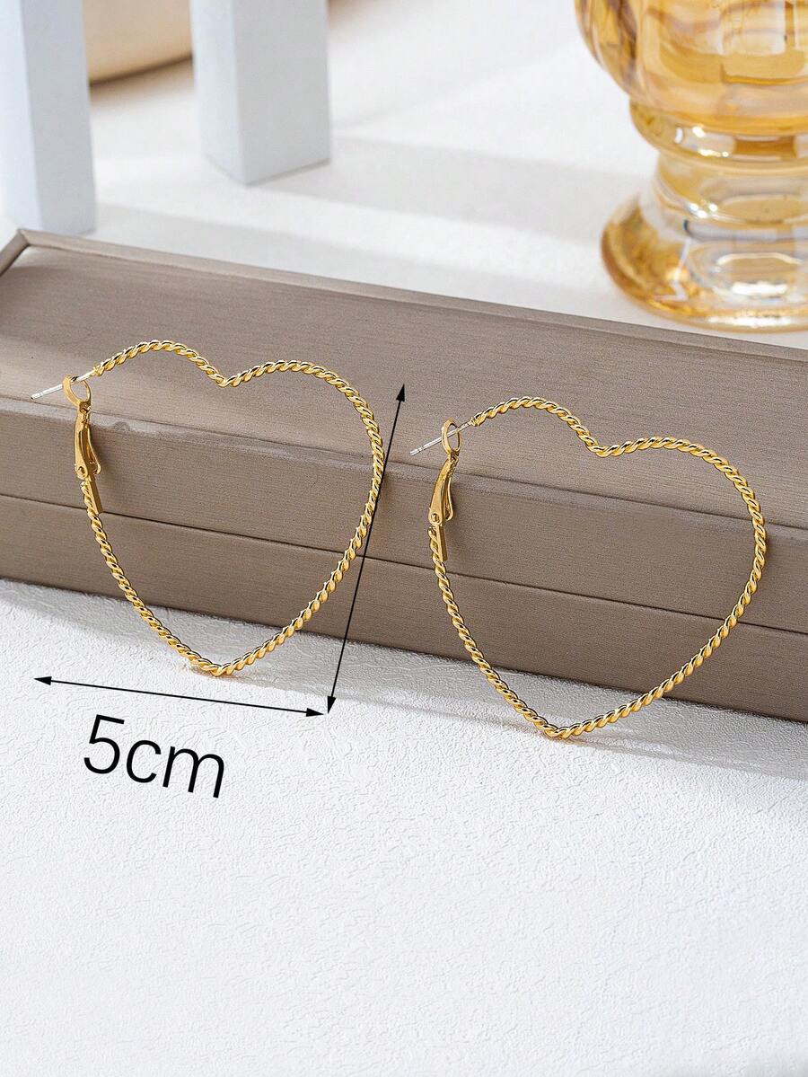 1 Pair Braided Line Heart Shap - Braided Line avaliação e preço