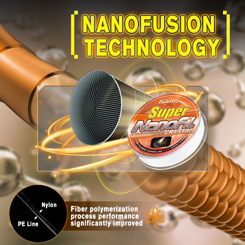 ZUKIBO New Winner Nanofil Crys - Copolymer Line avaliação e preço