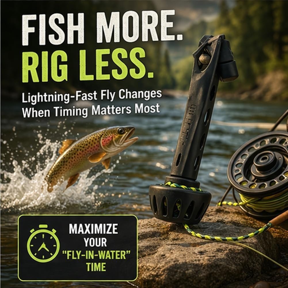 Portable Magnetic Fly Threader - Fishing Line Winder avaliação e preço