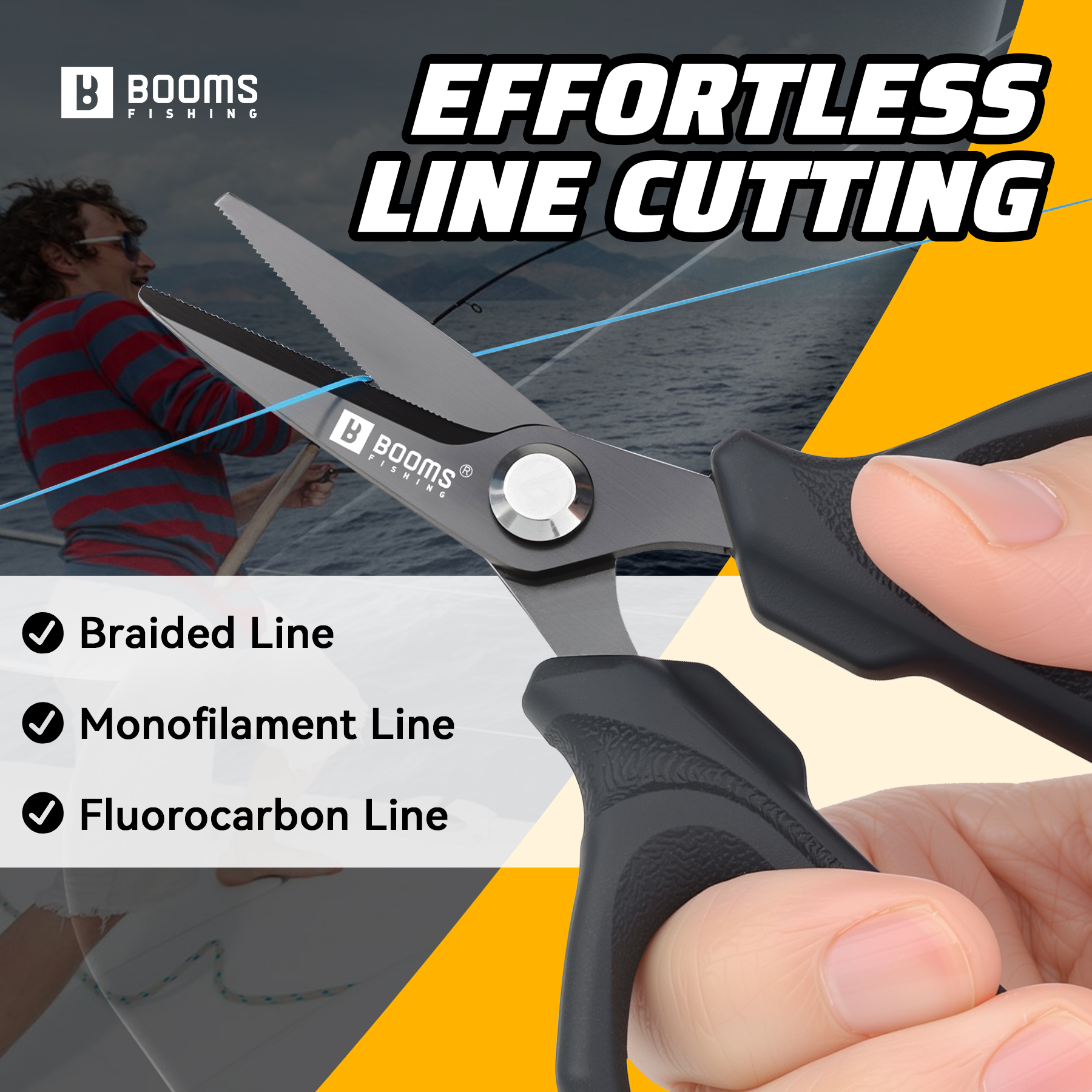 Booms Fishing S07 Stainless St - Fishing Line Box avaliação e preço