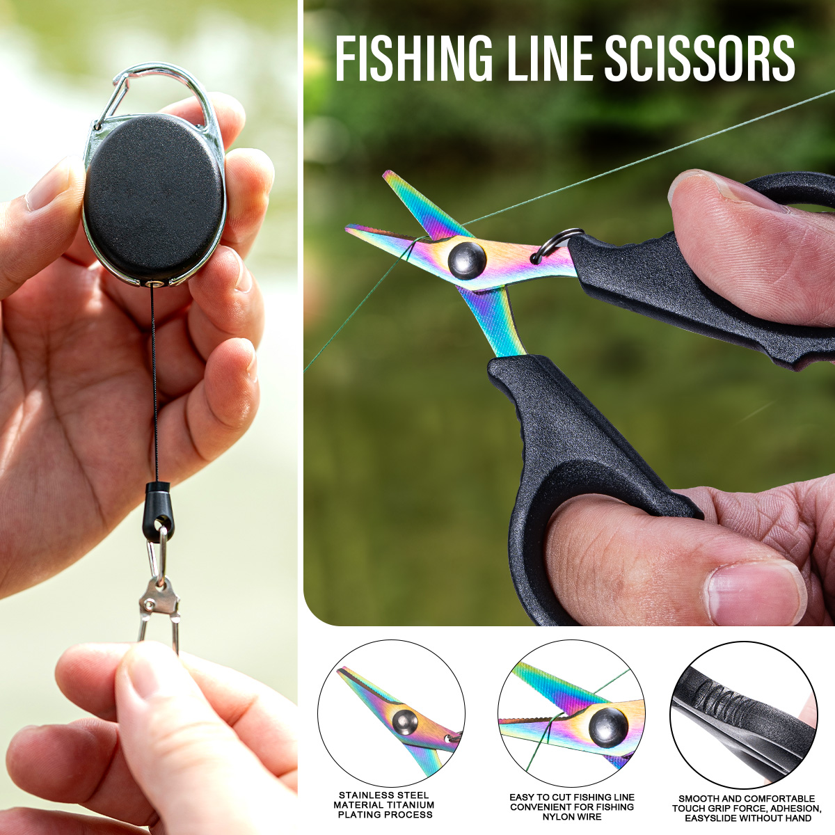 7-piece fishing tool set, prof - Saltwater Line avaliação e preço