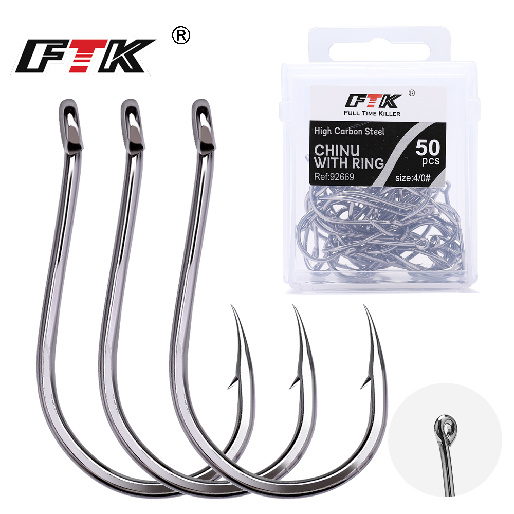 FTK CHINU Fishhook with Ring B - Fishing Hook Assortment บทวิจารณ์และราคา