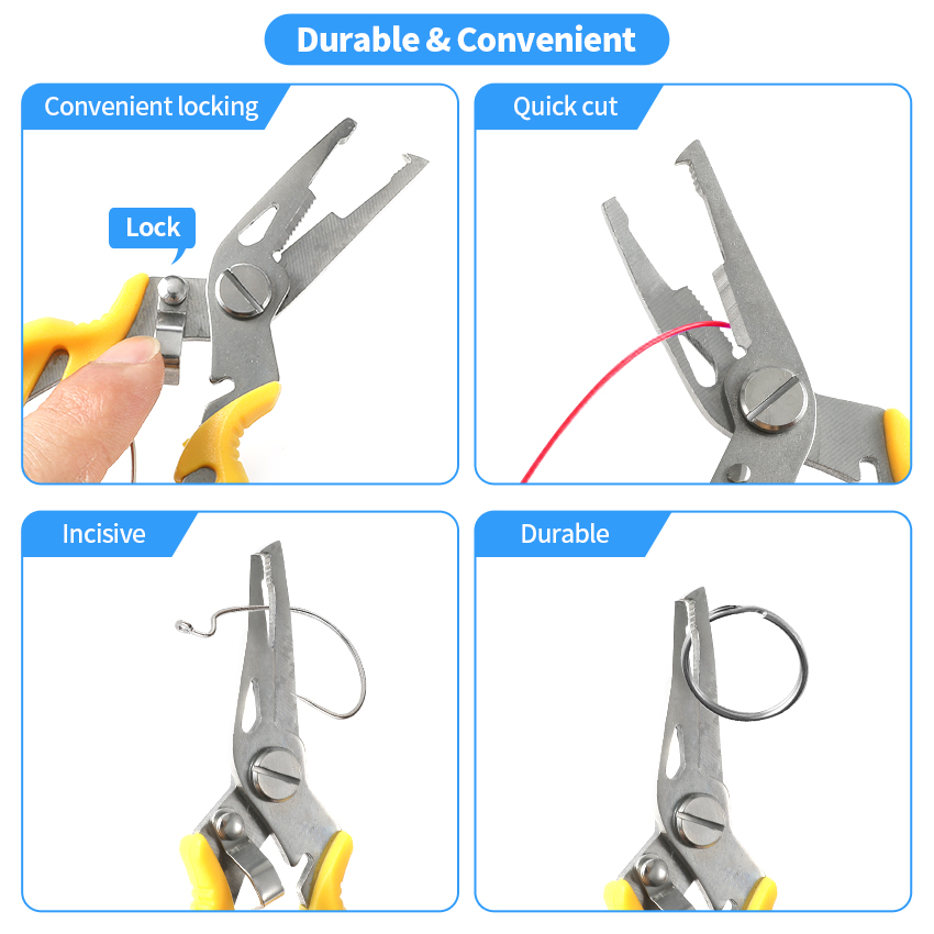 Fishing Pliers Fish Line Cutte - Fishing Hook Remover บทวิจารณ์และราคา