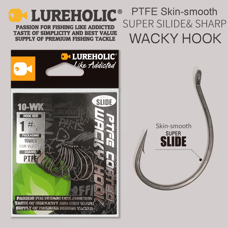 LUREHOLIC PTFE Super Slide Wac - Fishing Hook Barbless บทวิจารณ์และราคา