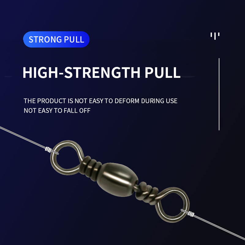 ORJD 20-50pcs Barrel Swivels F - Fishing Hook Stainless Steel บทวิจารณ์และราคา
