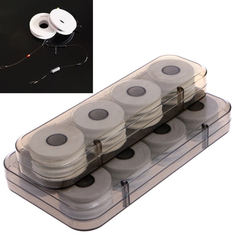 8/16Pcs Translucent Fishing Ta - Fishing Line Spool avaliação e preço
