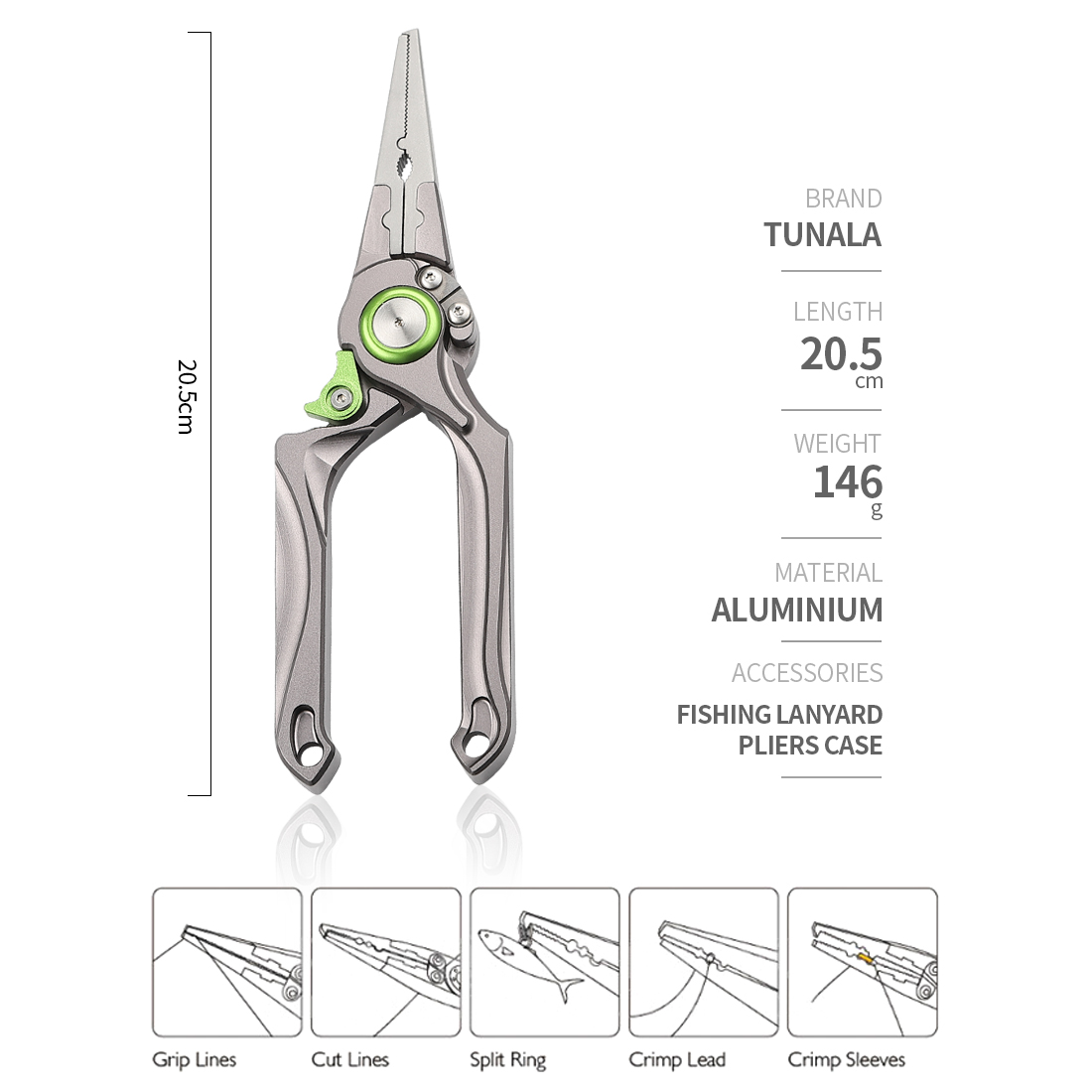 Full Aluminum Hook Removal Sal - Fishing Hook บทวิจารณ์และราคา