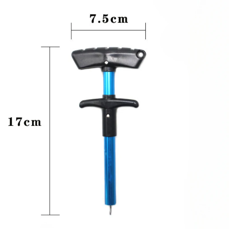 1/2pcs Portable Aluminum T-Hoo - Fishing Hook Remover บทวิจารณ์และราคา