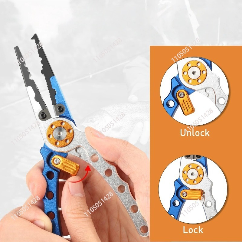 Aluminum Fishing Tackle Pliers - Fishing Hook Remover บทวิจารณ์และราคา