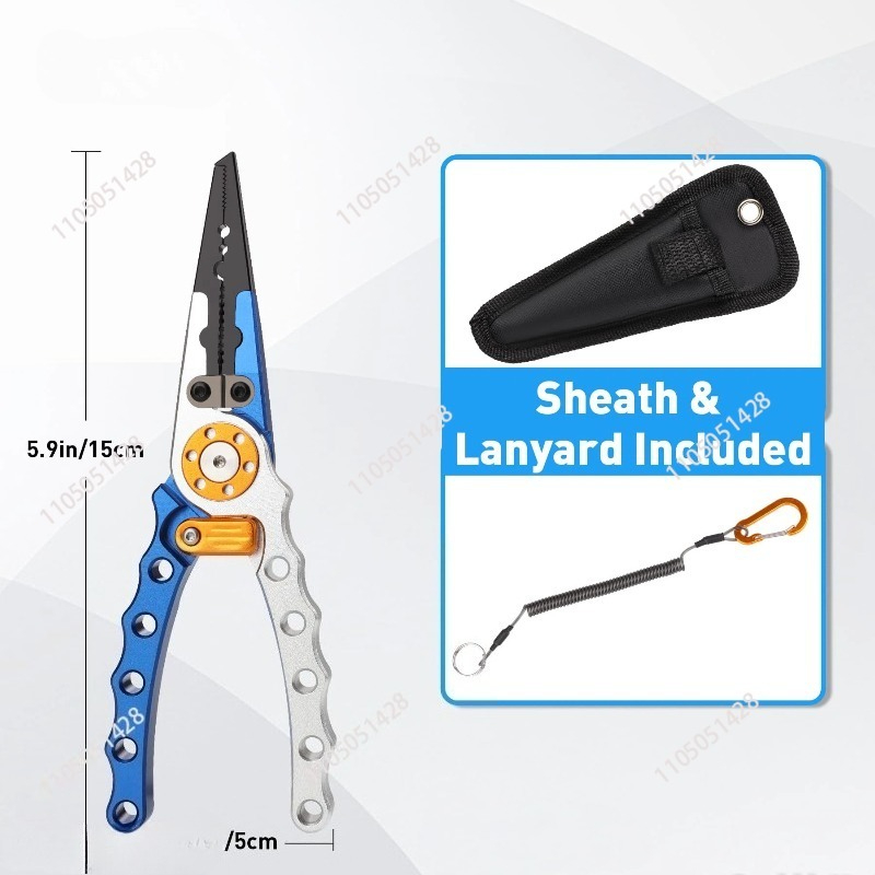 Aluminum Fishing Tackle Pliers - Fishing Hook Remover บทวิจารณ์และราคา