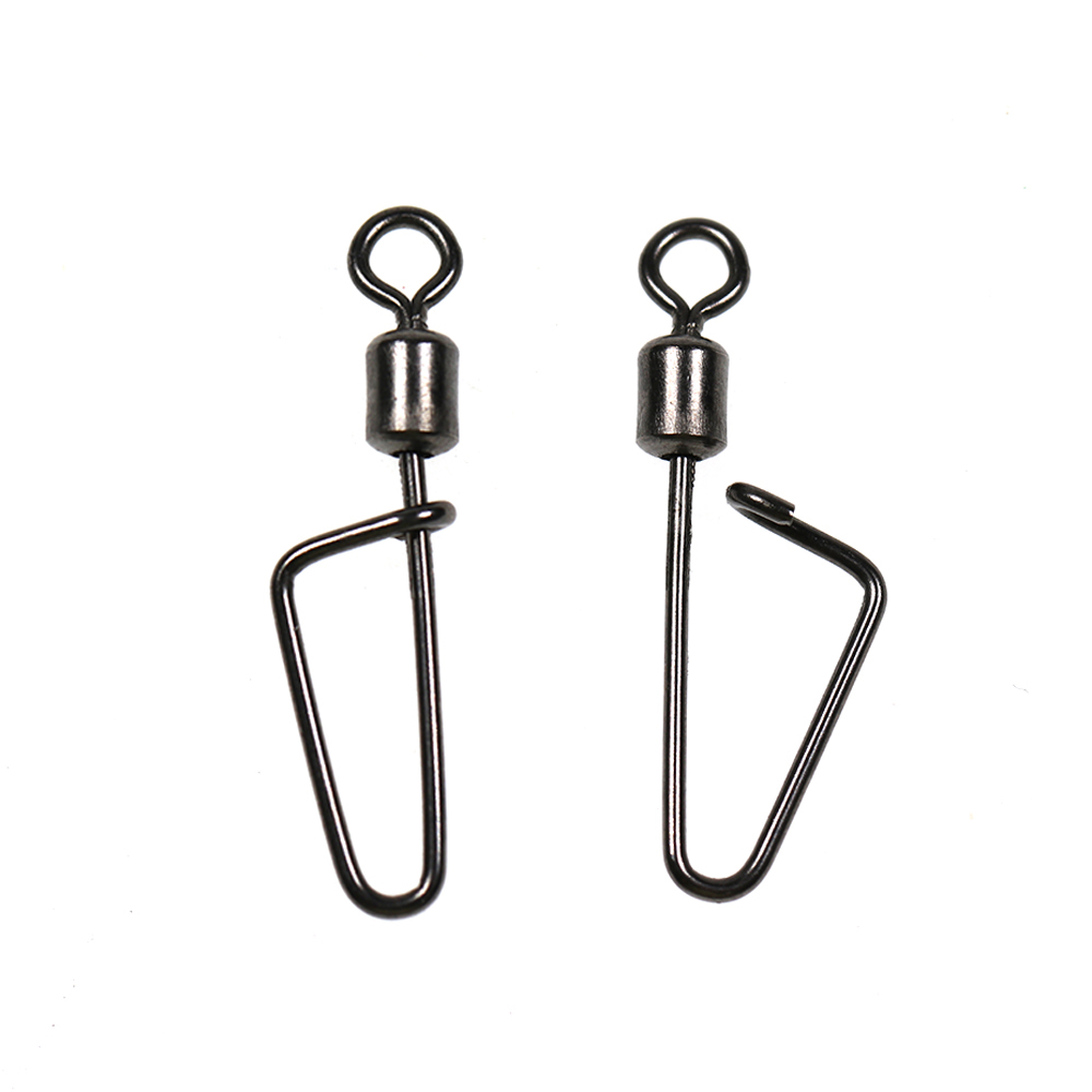 20PCS #12 -1/0 Rolling Swivel  - Fishing Hook Stainless Steel บทวิจารณ์และราคา