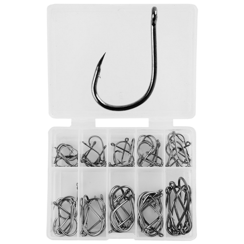 70Pcs/box Fishing Hooks Set Ki - Fishing Hook Circle บทวิจารณ์และราคา