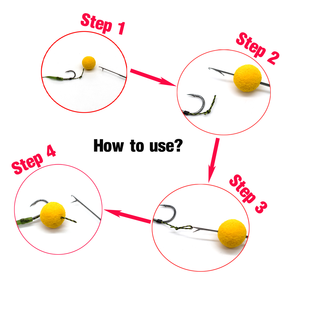 MNFT 1PC Carp Fishing Tools Ba - Fishing Hook Stainless Steel บทวิจารณ์และราคา