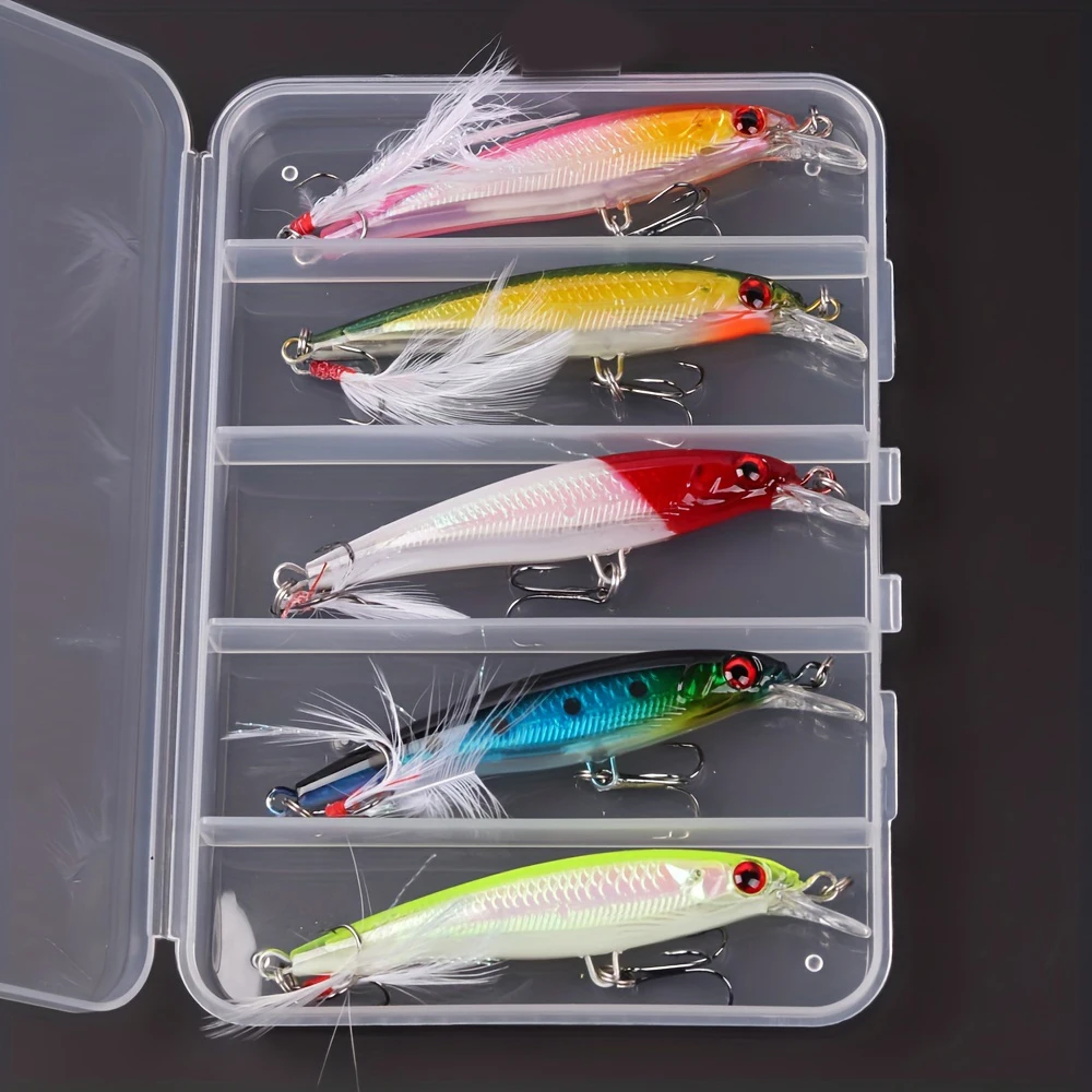 5pcs/box Laser 3D Eyes Bionic  - Fishing Hook บทวิจารณ์และราคา