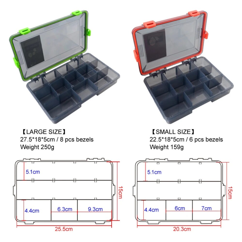 Fishing Tackle Box Large Capac - Fishing Hook Size บทวิจารณ์และราคา