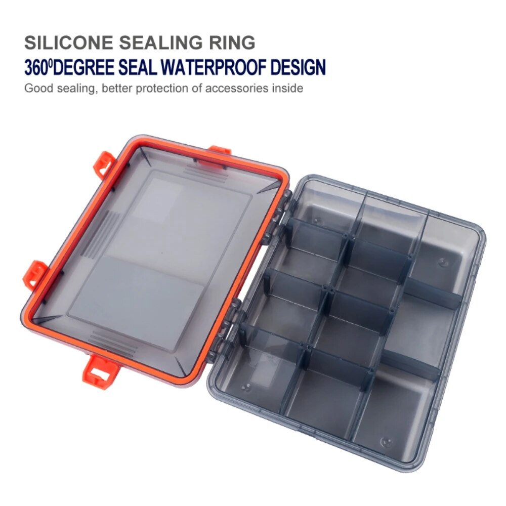 Fishing Tackle Box Large Capac - Fishing Hook Size บทวิจารณ์และราคา