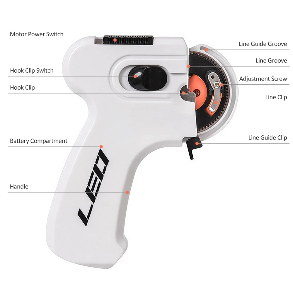 New Electric Automatic Fishing - Fishing Line Winder avaliação e preço