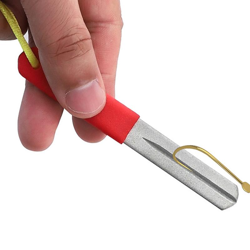 Fishing Hook Sharpener Double- - Fishing Hook บทวิจารณ์และราคา