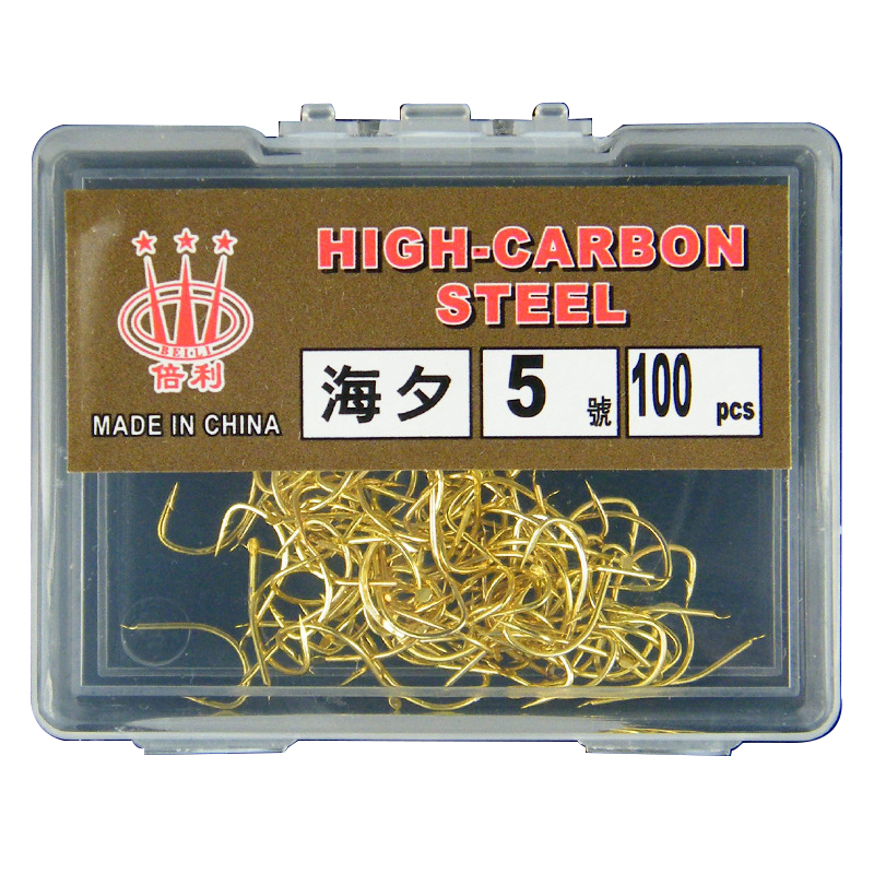 【100pcs Boxed Haiyu Fish Hooks - Fishing Hook Assortment บทวิจารณ์และราคา