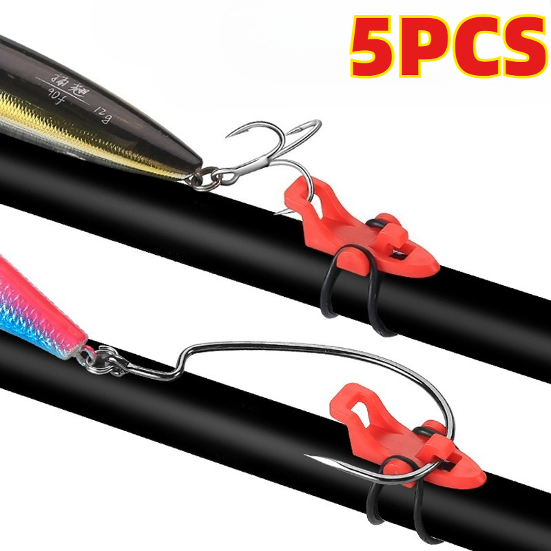 5pcs Fishing Rod Pole Hook Kee - Fishing Hook Box บทวิจารณ์และราคา