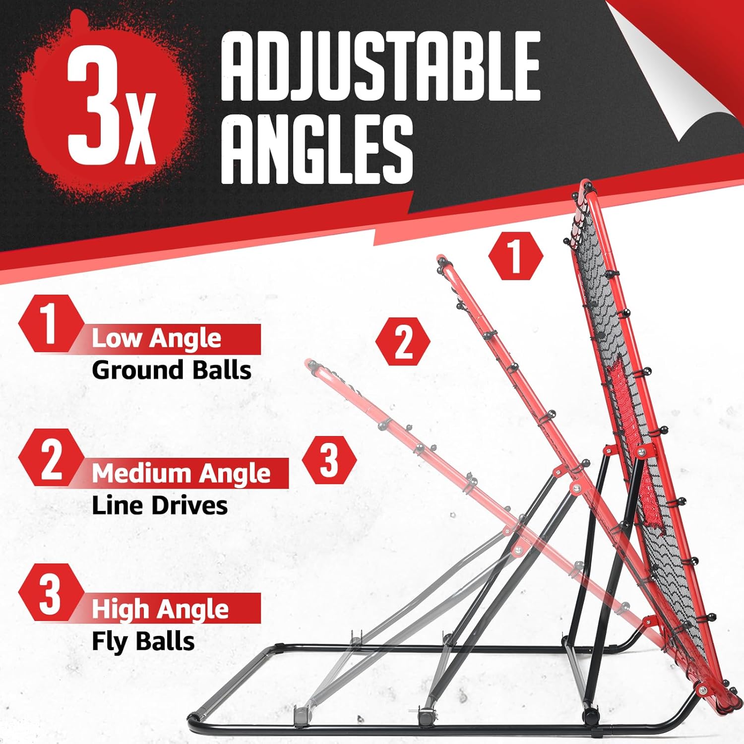 Baseball Rebounder Net, 3/5 Ad - Fly Line avaliação e preço