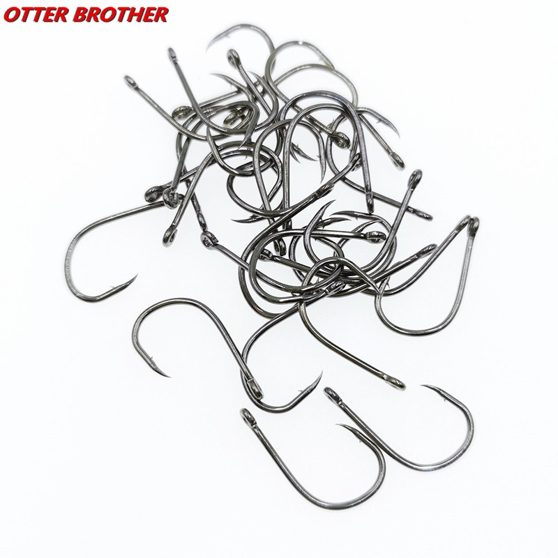 30pcs/lot 3-12#size Circle Eye - Fishing Hook Circle บทวิจารณ์และราคา