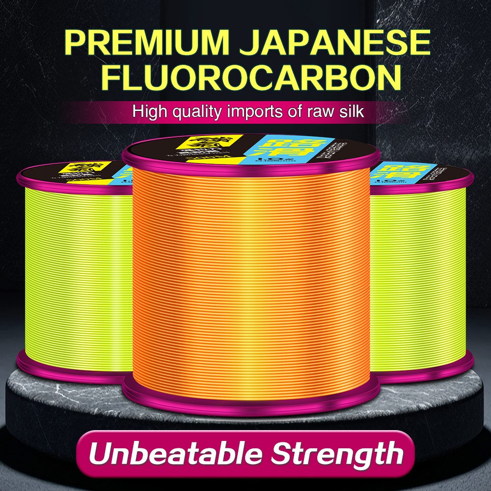 ZUKIBO 500m Fluorocarbon Coati - Ice Fishing Line avaliação e preço