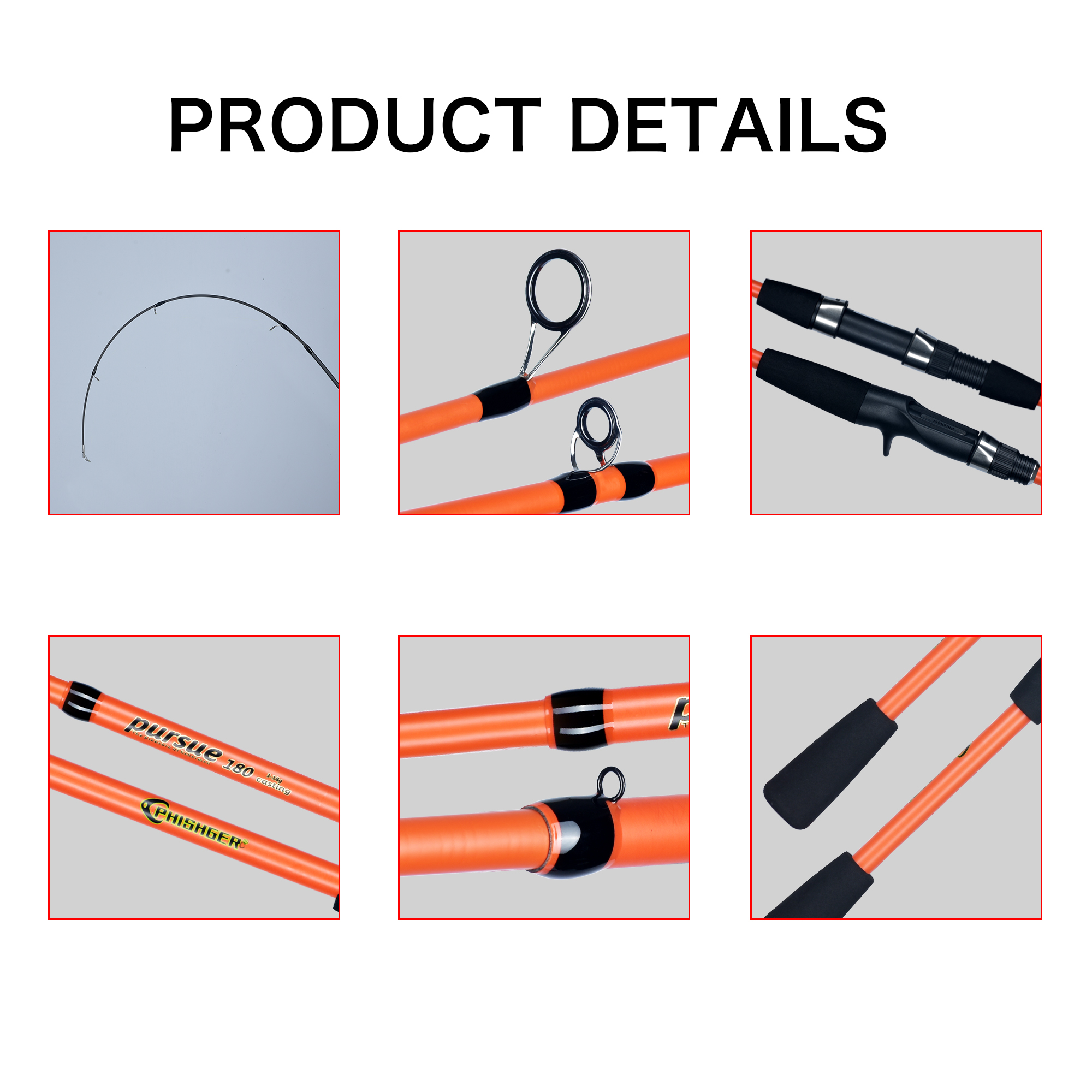 BIUTIFU Spinning Fishing Rod S - Freshwater Line avaliação e preço