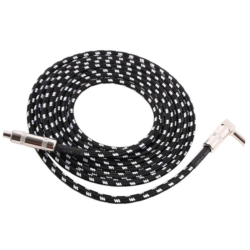 Electric Guitar Cable Wire Cor - Braided Line avaliação e preço